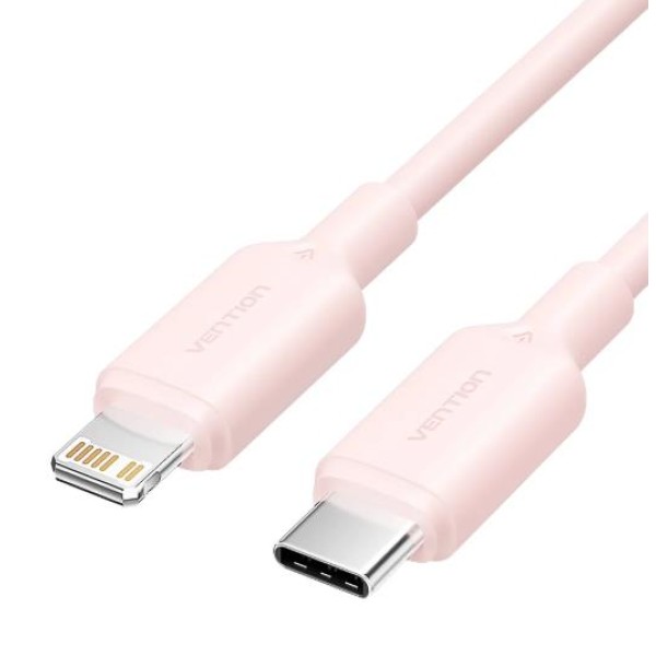 CABLE USB-C TO LIGHTNING/1M PINK LAKPF ...