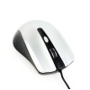 Gembird | Mouse | MUS-4B-01-BS | Standard | USB | Black/ silver