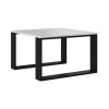 MODERN MINI table 67x67x40 cm White/Black