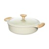 SHALLOW POT D28CM 4.1L/BEIGE 93806 RESTO