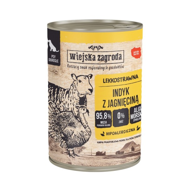 Wiejska Zagroda Turkey with lamb 400g