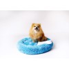 GO GIFT Shaggy blue L - pet bed - 66 x 66 x 10 cm