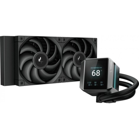 DeepCool MYSTIQUE 240 Processor All-in-one liquid cooler 12 cm Black 1 pc(s)
