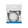 Lanberg DisplayPort Cable 19 Pin V1.2 4K, 1M | CA-DPDP-10CC-0010-BK | DisplayPort to DisplayPort