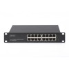 Digitus | 16-port Gigabit Ethernet Switch | DN-80115 | Unmanaged | Rackmountable | Power supply type Internal