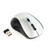 MOUSE USB OPTICAL WRL BLACK/SILVER MUSW-4B-02-BS GEMBIRD