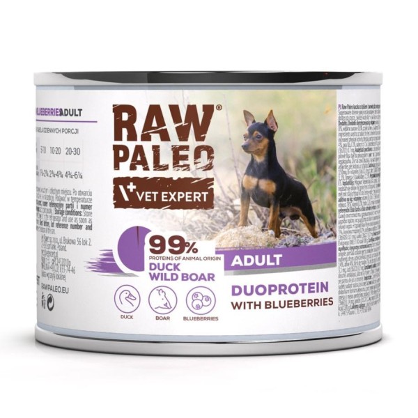 RAW PALEO Duoprotein Duck & Boar ...