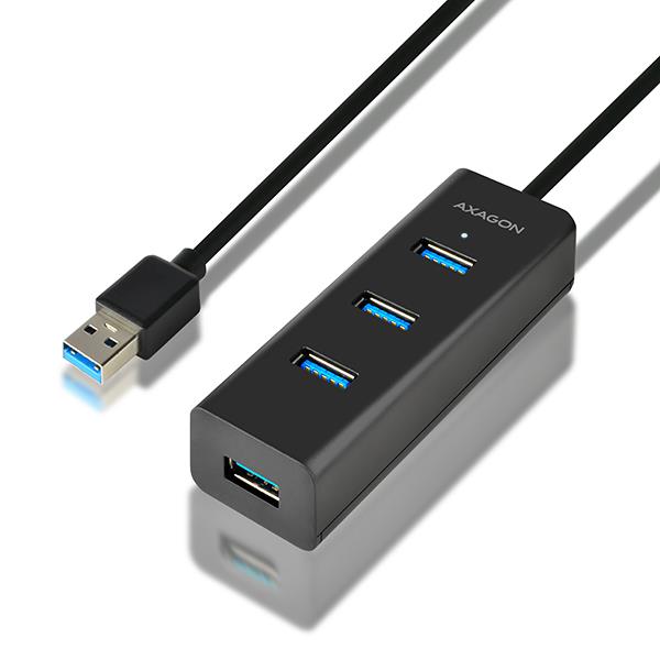 I/O HUB USB3.0 4PORT CHARGING/1.2M HUE-S2BL ...