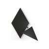 Nanoleaf|Shapes Black Triangles Expansion Pack (3 panels)|42 W|WiFi