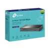 Switch|TP-LINK|TL-SF1008LP|Desktop/pedestal|8x10Base-T / 100Base-TX|PoE ports 4|TL-SF1008LP