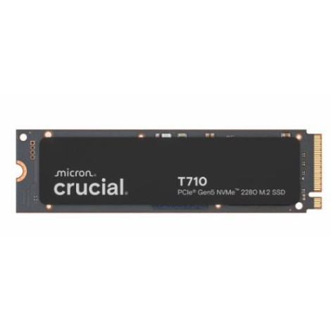 SSD|CRUCIAL|T710|2TB|M.2|PCIe Gen5|NVMe|Write speed 13800 MBytes/sec|Read speed 14500 MBytes/sec|TBW 1200 TB|CT2000T710SSD5