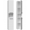 Bathroom cabinet NEL I 31x30x174 cm, matt white