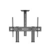 Techly Steel Trolley Floor Support with adjustable height, for TV from 60'' to 100''