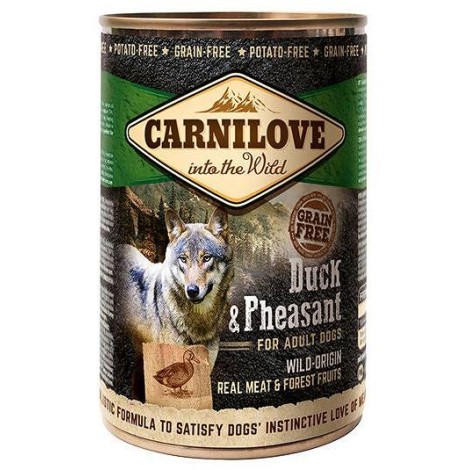 CARNILOVE Into the Wild Duck&Pheasant - Wet dog food - 400 g