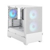 Fractal Design | Pop Mini Air RGB | Side window | White TG Clear Tint | mATX, Mini ITX | Power supply included No | ATX