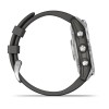 Garmin epix 3.3 cm (1.3") AMOLED 47 mm Digital 416 x 416 pixels Touchscreen Silver Wi-Fi GPS (satellite)