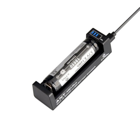 Fast charger for cylindrical Li-ion batteries 18650 Xtar ANT MC1 Plus