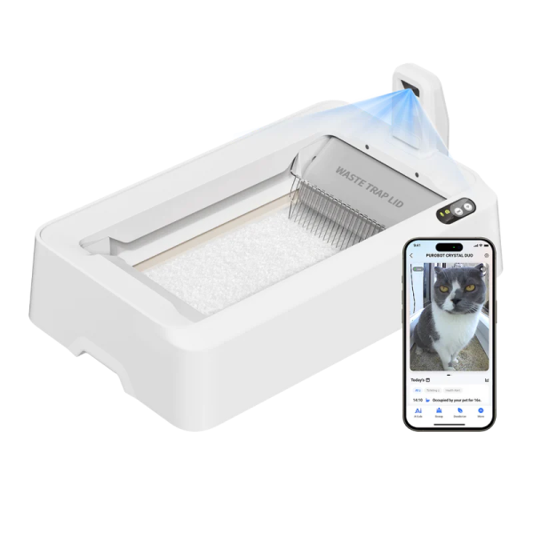 PETKIT Purobot Crystal Duo with Camera ...