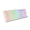 Genesis | THOR 303 TKL | White | Gaming keyboard | Wired | RGB LED light | US | 1.8 m | Brown Switch