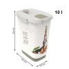 ROTHO Cody White - food container - 10l