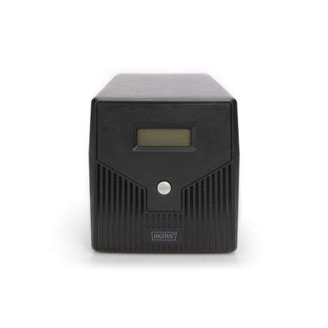 Digitus | Line-Interactive UPS | Line-Interactive UPS DN-170075, 1500VA, 900W, 2x 12V/9Ah battery, 4x CEE 7/7 outlet, 2x RJ45, 1x USB 2.0 type B, 1x RS232, LCD, Simulated Sine Wave, 380x158x198mm, 10.1kg | 1500 VA | 900 W