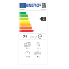 Dishwasher | GV673C62 | Built-in | Width 59.8 cm | Number of place settings 16 | Number of programs 7 | Energy efficiency class C | AquaStop function | Does not apply