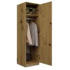 Topeshop SD-50 ARTISAN KPL bedroom wardrobe/closet 5 shelves 1 door(s) Oak