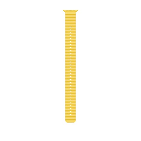 Apple | Ocean Band Extension | 49 | Yellow | Fluoroelastomer | Strap fits 130–200mm wrists