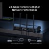 Mercusys BE3600 Dual-Band Wi-Fi 7 Router | MR27BE | 802.11be | 2880 Mbit/s | Ethernet LAN (RJ-45) ports 3 | Mesh Support Yes | MU-MiMO No | No mobile broadband