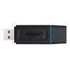 KINGSTON 64GB USB3.2 Gen1 DT Bk+Teal