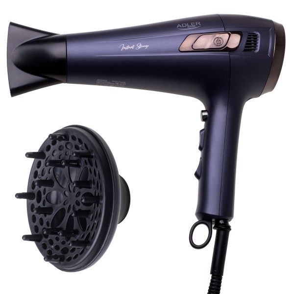 Adler Hair dryer with retractable power ...