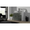 Cama living room sideboard UNI white/grey gloss