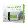 POWER INVERTER CAR 12V 500W/EG-PWC500-01 GEMBIRD