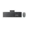 Lenovo 700 Modern Multi-Device Wireless Combo-US English | Keyboard and Mouse Set | Wireless | Mouse included | US English | Bluetooth | Luna Grey