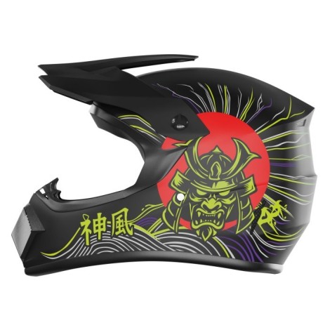 Full-face helmet Kamikaze Tokyo Drift AKC207 size M