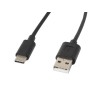 Lanberg CA-USBO-10CC-0018-BK USB cable USB 2.0 1.8 m USB A USB C Black