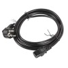 Lanberg CA-C13C-11CC-0050-BK power cable Black 5 m C13 coupler CEE7/7