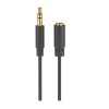 Goobay | Headphone and audio AUX extension cable; 3.5 mm; 3-pin; slim | 97122