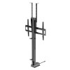 Maclean electric ceiling/floor mount, extendable, 43''-88'', VESA 600x400, max 60kg, 100-240V AC,50/60Hz