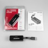 AXAGON ADE-XR USB 2.0 - Fast Ethernet 10/100 adapter, auto install, BLACK