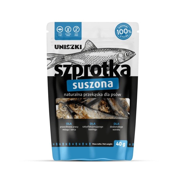 UNISZKI Dried sprat - dog treat ...