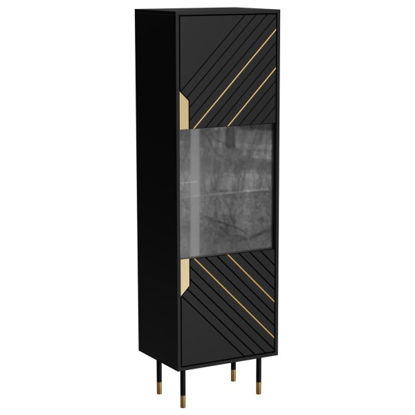 Cama MOUNTAIN display cabinet 54x40x180 black ...