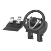 Genesis | Driving Wheel | Seaborg 400 | Silver/Black | Game racing wheel