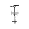 Neomounts MOVE AV1-825BL Videobar and multimedia kit - max 9 kg - universal and Bose Professional adapter - suitable for FL50S-825BL1 - blac