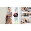 Bosch BCS1041PET stick vacuum/electric broom Battery Dry HEPA Bagless 0.4 L 23.5 W Black, Red 4 Ah