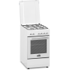 Simfer | Cooker | 5405SERBB | Hob type Gas | Oven type Electric | White | Width 50 cm | Electronic ignition | Depth 60 cm | 43 L