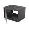 INT 19i Wallmount Cabinet 6U D:40cm blac