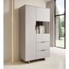 Cama Cabinet ALMA 90x41.5xH170 cashmere