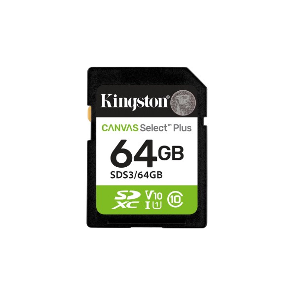 Kingston Technology 64GB SDXC Canvas Select ...