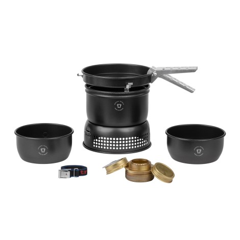 Zestaw turystyczny z kuchenką spirytusową Trangia Stove 37-5 UL/BL, black